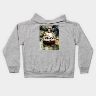 Flower buddha Kids Hoodie